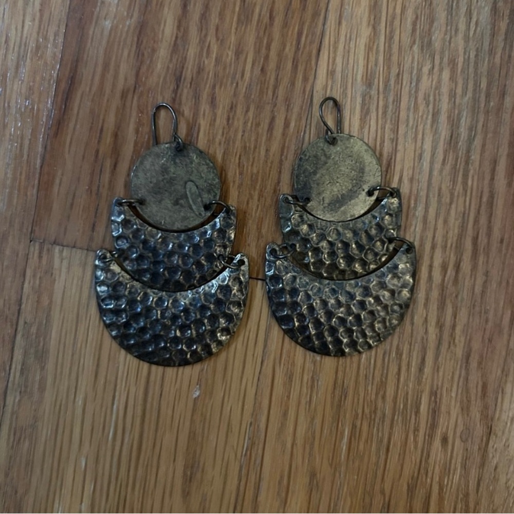 Anthropologie Distressed Earrings